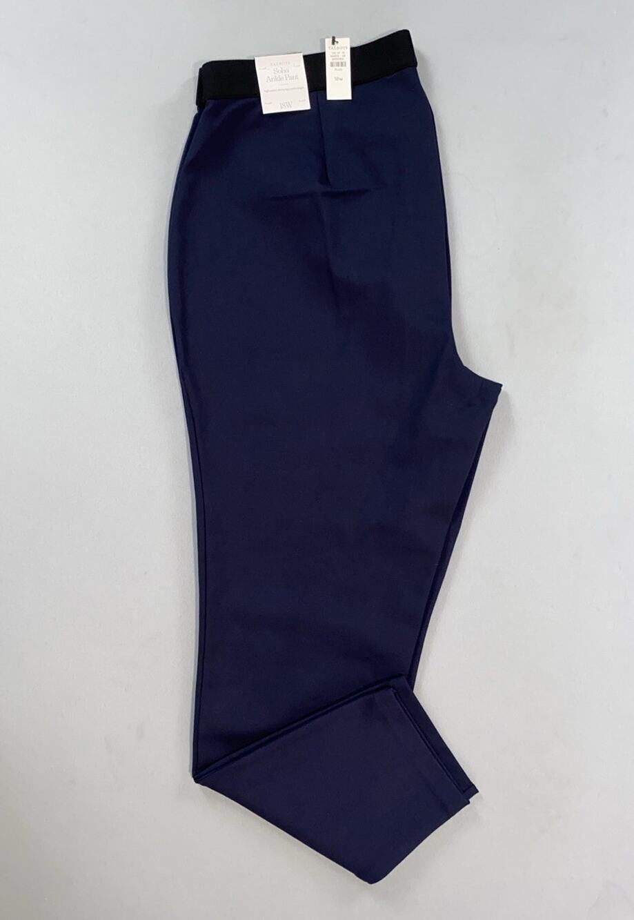Talbots Women's Pull On High Rise Skinny Soho Ankle Pants. Navy, Women's 18W NWT